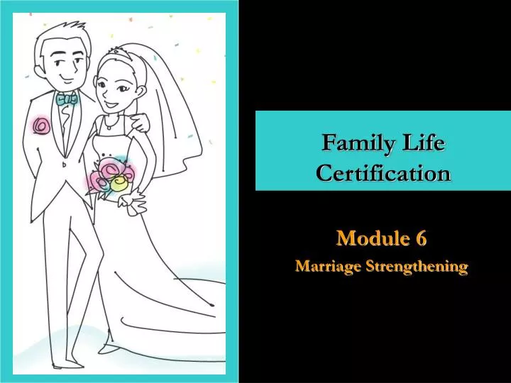 family life certification