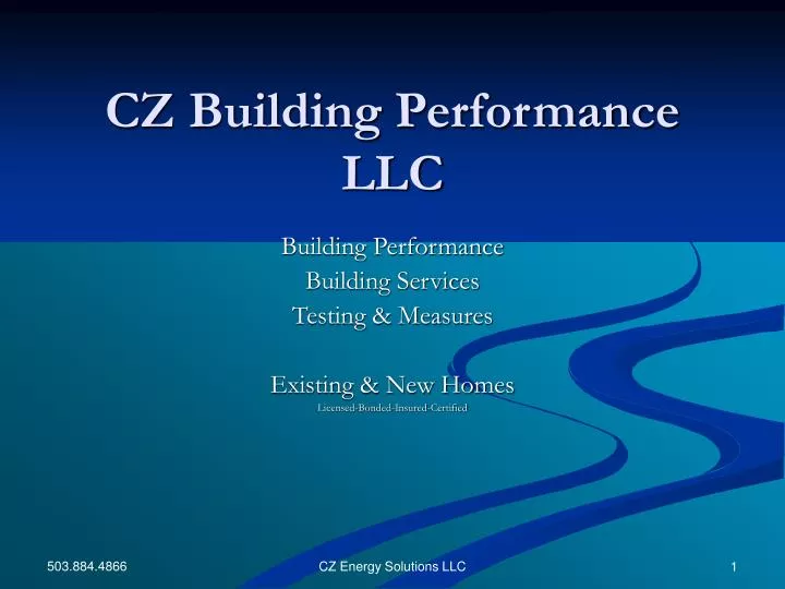cz building performance llc