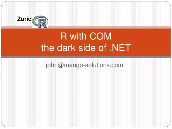 r with com the dark side of net