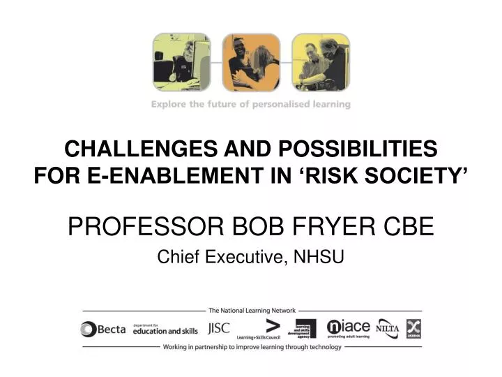 challenges and possibilities for e enablement in risk society