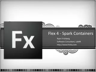 Flex 4 - Spark Containers
