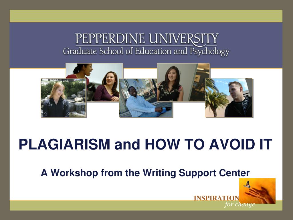 PPT - PLAGIARISM and HOW TO AVOID IT PowerPoint Presentation, free ...