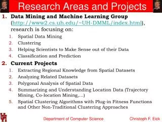 Research Areas and Projects