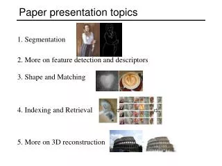 Paper presentation topics