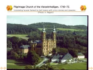 Pilgrimage Church of the Vierzehnheiligen, 1743-72.