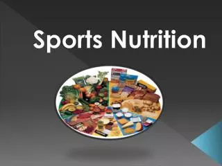 Sports Nutrition