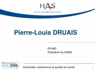 Pierre-Louis DRUAIS