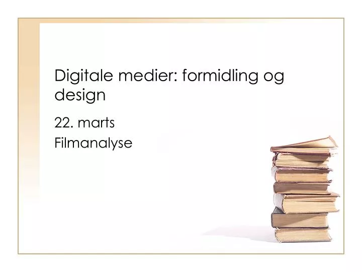 digitale medier formidling og design