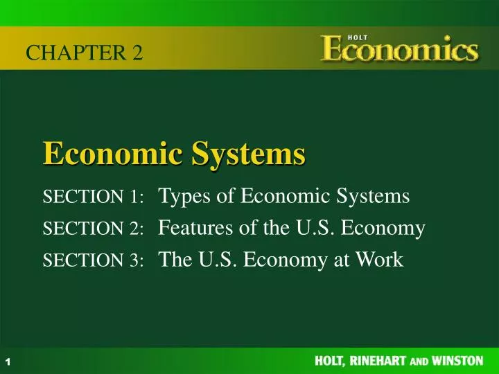 economic systems