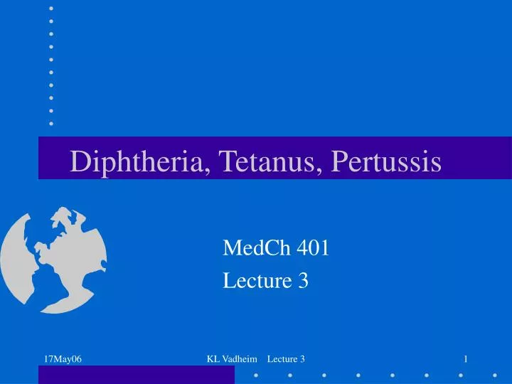 diphtheria tetanus pertussis