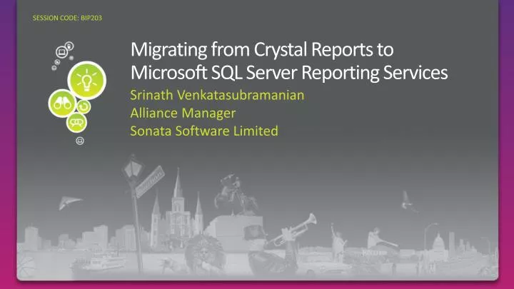 migrating from crystal reports to microsoft sql server reporting services