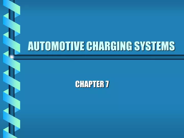automotive charging systems
