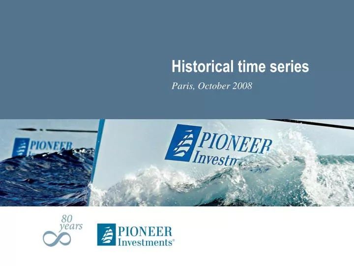 historical time series