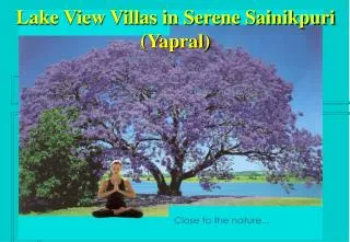 Lake View Villas in Serene Sainikpuri (Yapral)