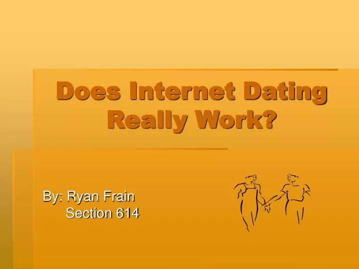 does internet dating really work