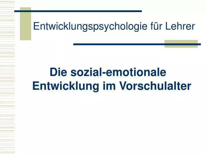 entwicklungspsychologie f r lehrer