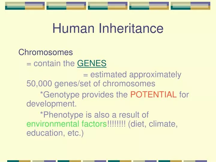 human inheritance