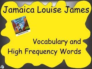 Jamaica Louise James