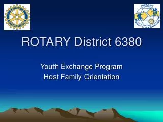 ROTARY District 6380
