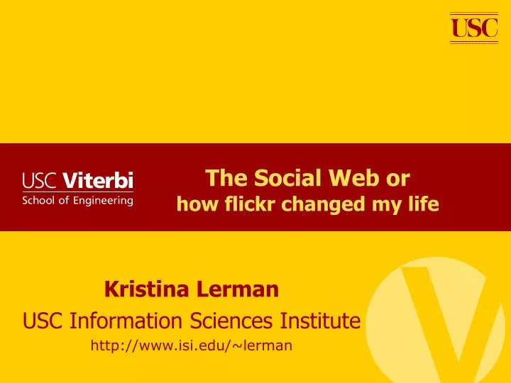 the social web or how flickr changed my life