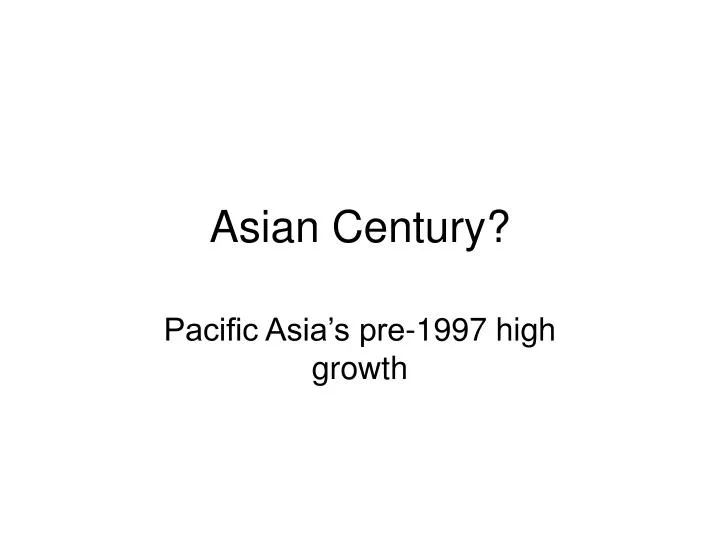 asian century