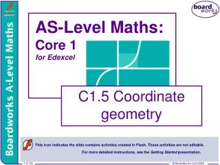 AS-Level Maths: Core 1 for Edexcel