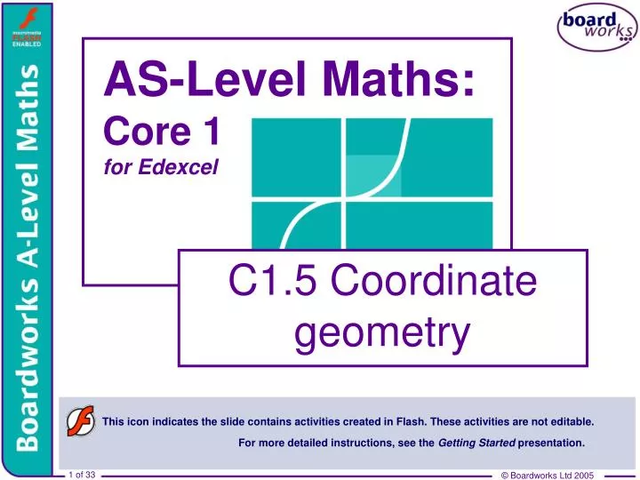 as level maths core 1 for edexcel