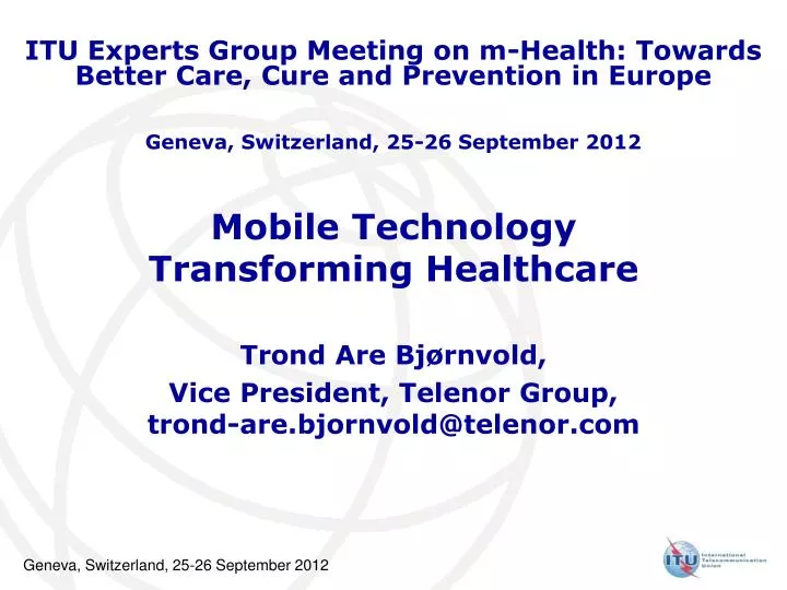 mobile technology transforming healthcare