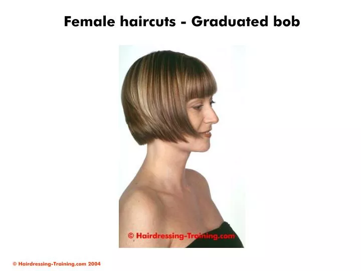 female haircuts graduated bob