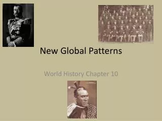 New Global Patterns