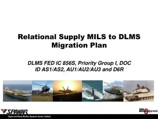 relational supply mils to dlms migration plan