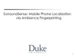 SurroundSense: Mobile Phone Localization via Ambience Fingerprinting