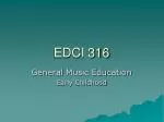EDCI 316 - slide 1