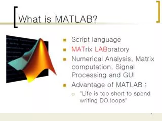 Introduction to MatLab: Image Processing