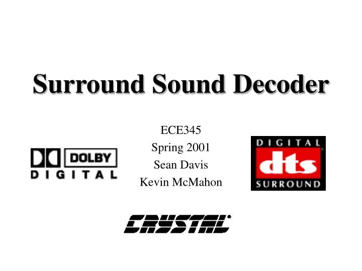 surround sound decoder