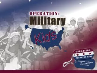 Chapter 8: Impact of Grief, Loss, and Trauma on Children and Youth Operation: Military Kids Ready, Set, Go! Training