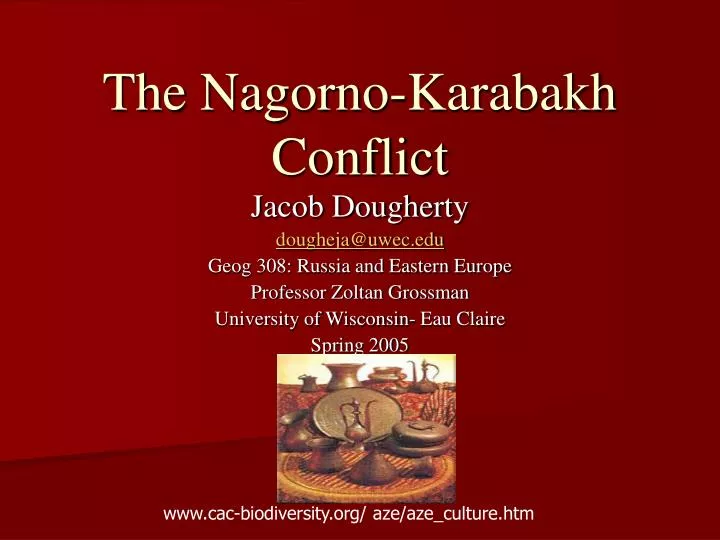 the nagorno karabakh conflict
