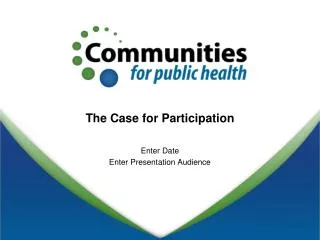 The Case for Participation