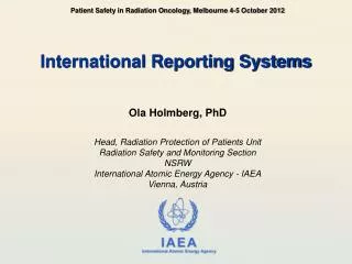 International Reporting Systems