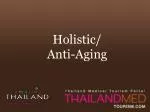 Holistic/ Anti- Aging - slide 1
