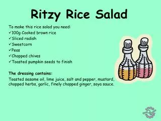 Ritzy Rice Salad