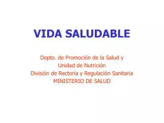 PPT - Alimentación Saludable PowerPoint Presentation, Free Download ...