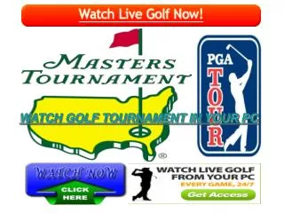 WATCH PGA Tour Masters Tournament Live Golf Streaming HD Onl