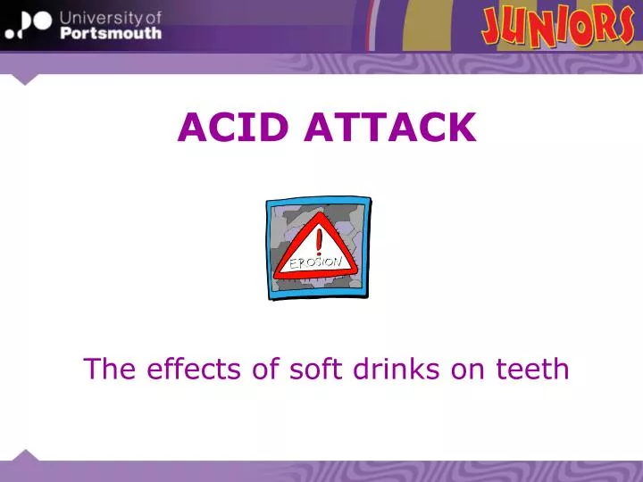 the effects of soft drinks on teeth