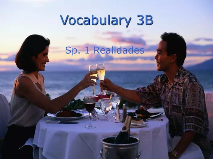 vocabulary 3b