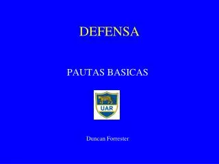 defensa