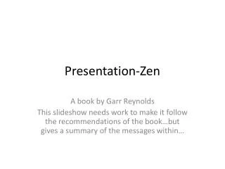 Presentation-Zen