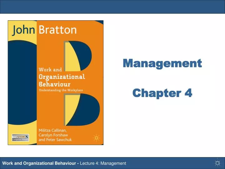 management chapter 4
