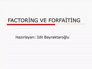 factor ng ve forfa t ng