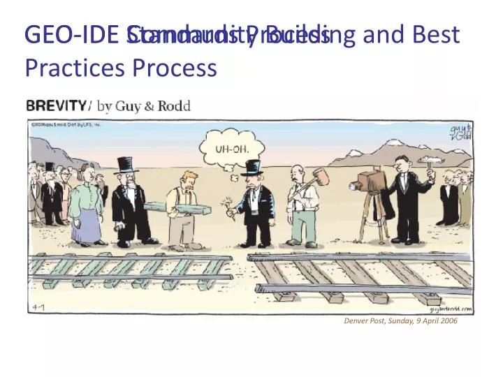 geo ide standards process